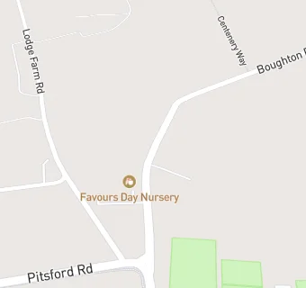 map for Favours Day Nursery