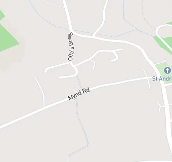 map for The Old Vicarage