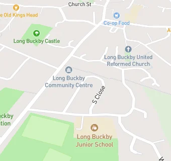 map for Dolce at Long Buckby Junior School