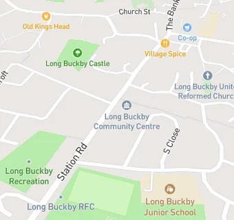 map for The Long Buckby Practice