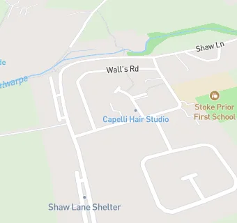 map for Stoke Prior Surgery