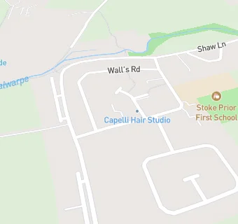 map for Stoke Prior Post Office/Costcutter