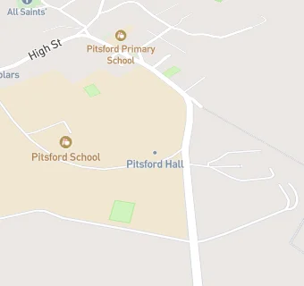 map for Pitsford School