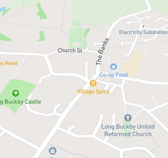 map for Buckby Library & Hub