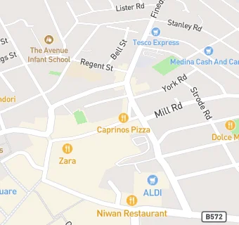 map for Best Kebab And Pizza