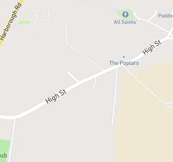 map for Pitsford Village Hall