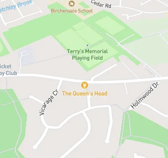 map for The Queens Head