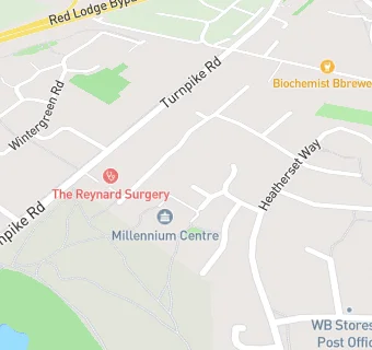 map for Red Lodge Millennium Centre Ltd