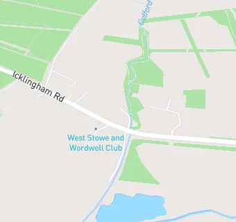 map for West Stow Hall