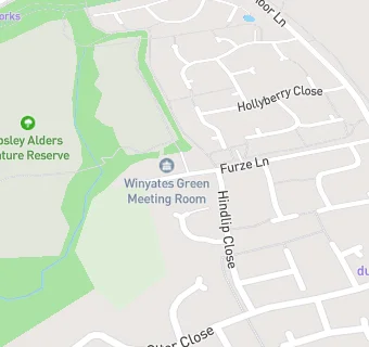 map for Mappleborough\& Winyates Pre-School At Winyates Green Communi