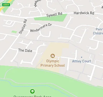 map for Olympic Primary School