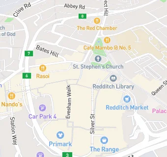 map for Caffe Nero