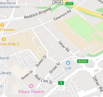 map for Mydentist, Archer Road, Redditch