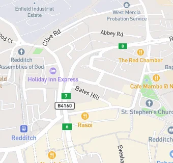 map for St Stephens Surgery