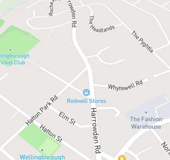 map for Redwell Stores