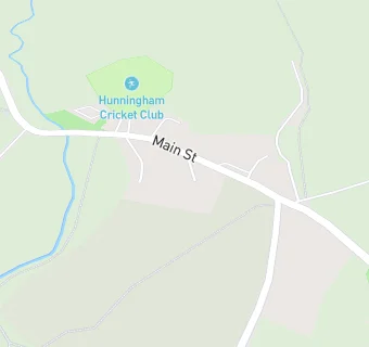 map for Hunningham Cricket Club