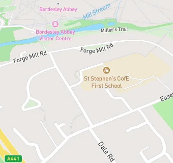 map for Aspens Services At St Stephens C Of E Rsa Academy