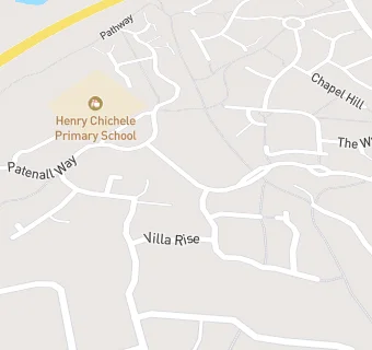 map for Henry Chichele Primary School