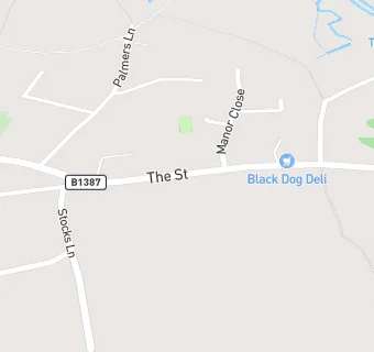 map for The Black Dog Deli