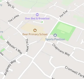 map for Over Primary School