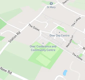 map for Over Community Centre