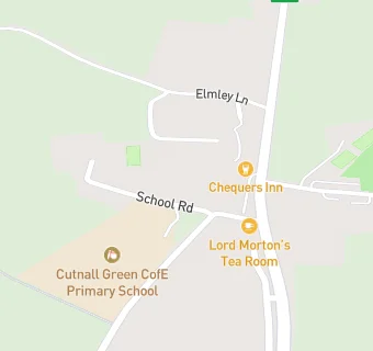 map for Cutnall Green CoE Primary School