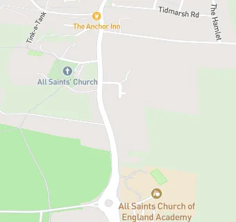 map for Caterlink @ All Saints Church of England Academy