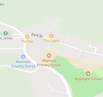 map for Wigmore Primary School