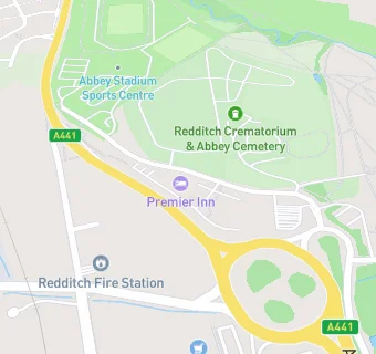 map for Premier Inn Redditch (Beefeater)