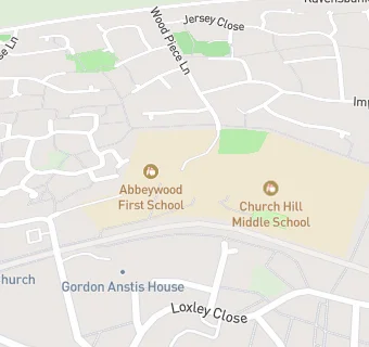 map for Aspens Services At Abbeywood First School