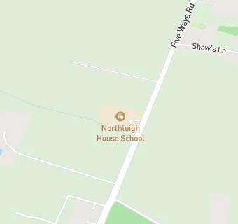 map for Northleigh House School