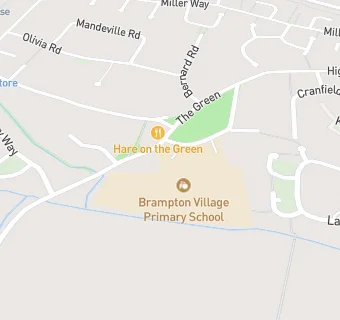 map for Brampton Infant School