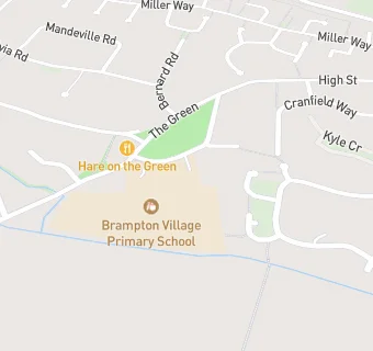 map for Brampton Junior School