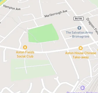 map for Aston Fields Club Thai