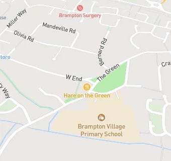 map for Hare on the Green