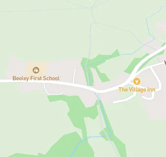 map for Beoley Village Hall