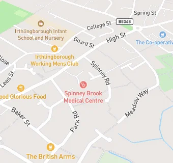 map for Spinneybrook Medical Cntr