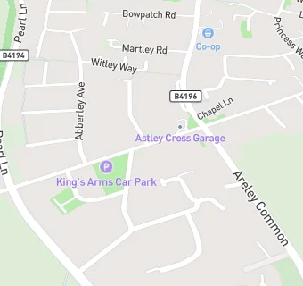 map for The Kings Arms