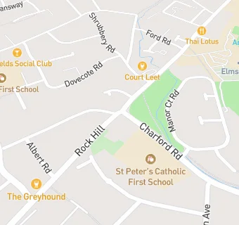 map for Castle Care Club At St Peters