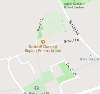 map for Bardwell CofE Primary School