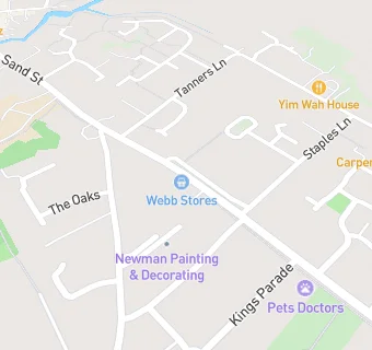 map for Webb Stores