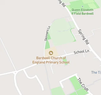 map for Bardwell Church of England Voluntary Controlled Primary School