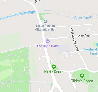 map for The Blyth Hotel