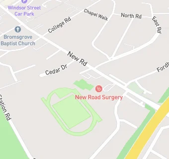 map for New Road Surgery