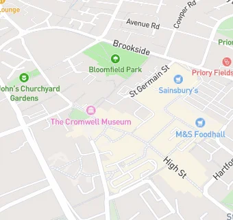 map for Nectar Huntingdon Ltd