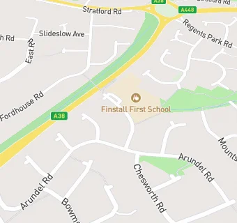 map for Class Catering At Finstall Primary School