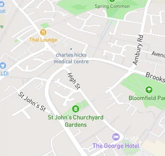 map for Cromwell House Care Home