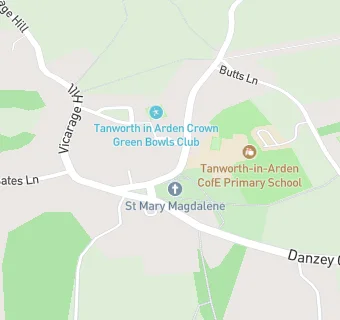 map for Tanworth-in-Arden CofE Primary School