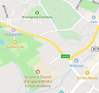 map for Holroyd Howe At Bromsgrove School