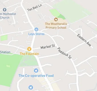 map for Oakfield Surgery